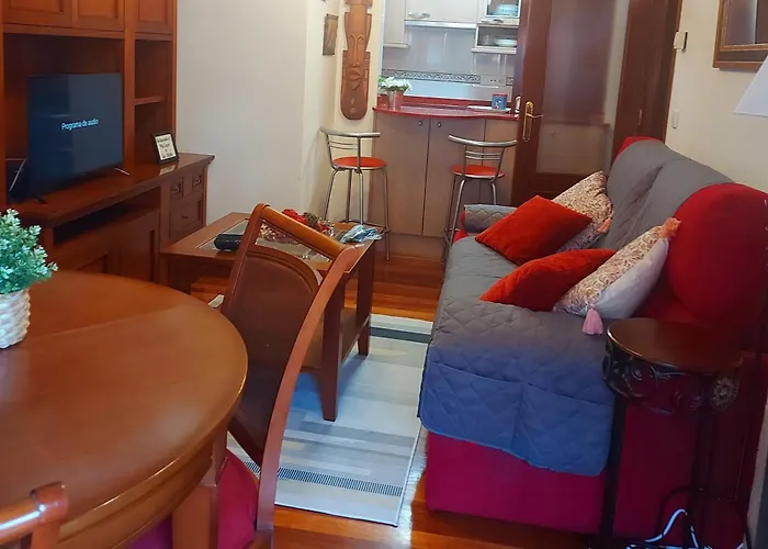 Coqueto Apartamento Con Garaje Y Piscina A 8\' Playa Brazomar